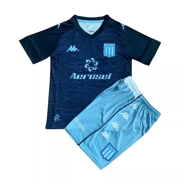 Camiseta Racing Club Replica Segunda Ropa Niño 2021/22 Azul